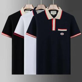 Picture of Gucci Polo Shirt Short _SKUGucciM-3XLgyx801120284